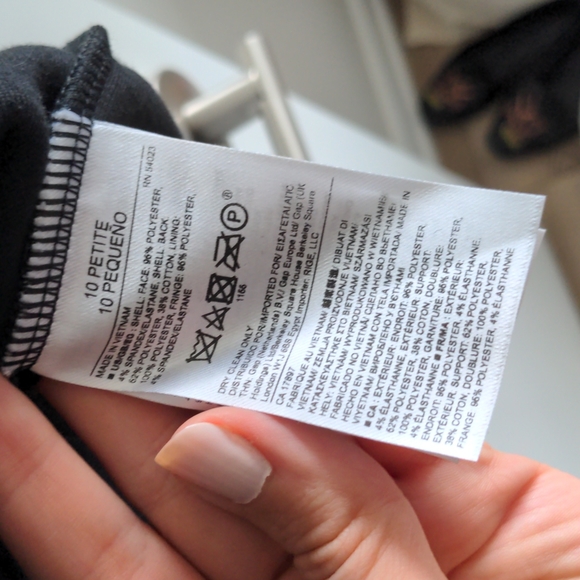 New With Tag Banana Republic Strapless Dress Fringe Flapper US10P - Picture 6 of 6